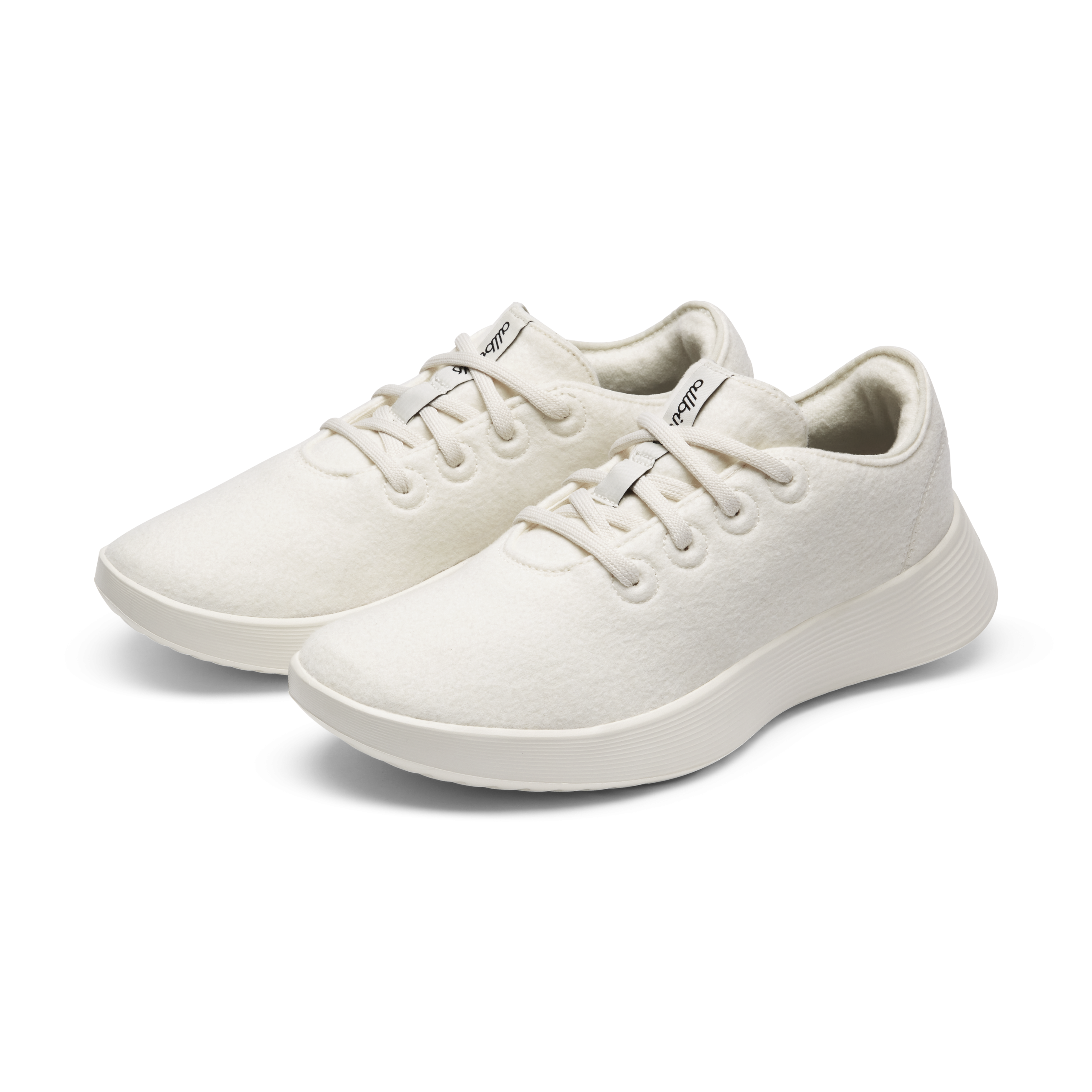 Men's Wool Runner Go - Natural White (Natural White Sole) - Image 5