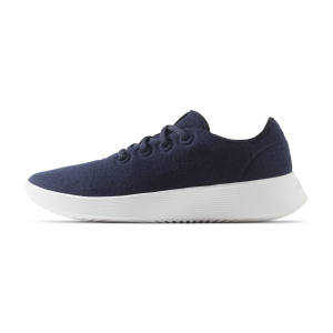 Women's Wool Runner Go - Deep Navy (Blizzard Sole)
