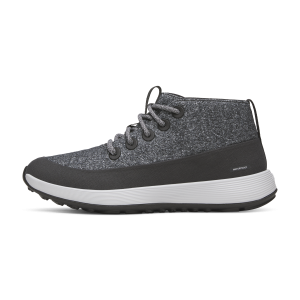 Women's Wool Runner NZ Mid Waterproof - Dark Grey (Light Grey Sole)