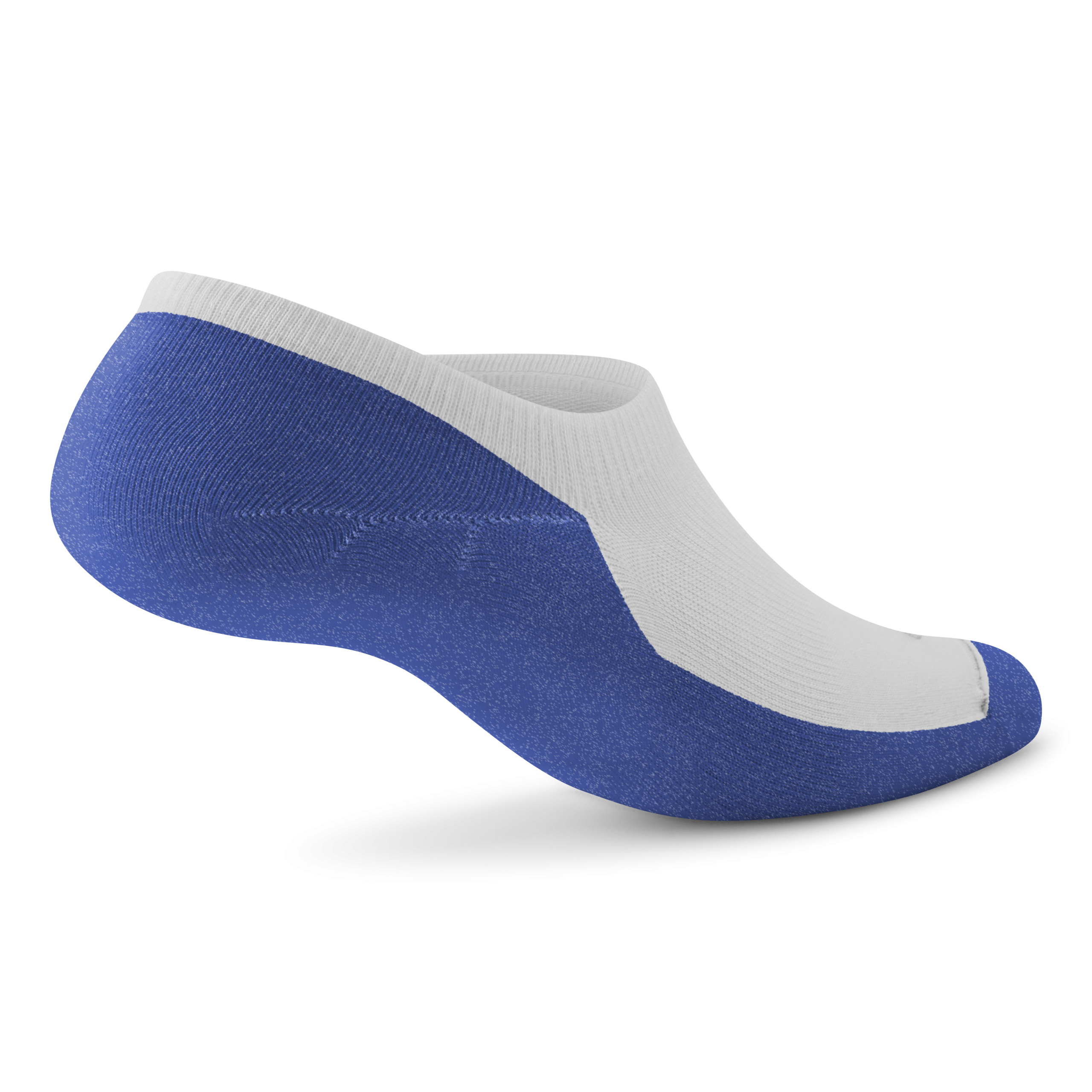 Anytime No Show Sock - Blizzard/Royal Blue - Image 2