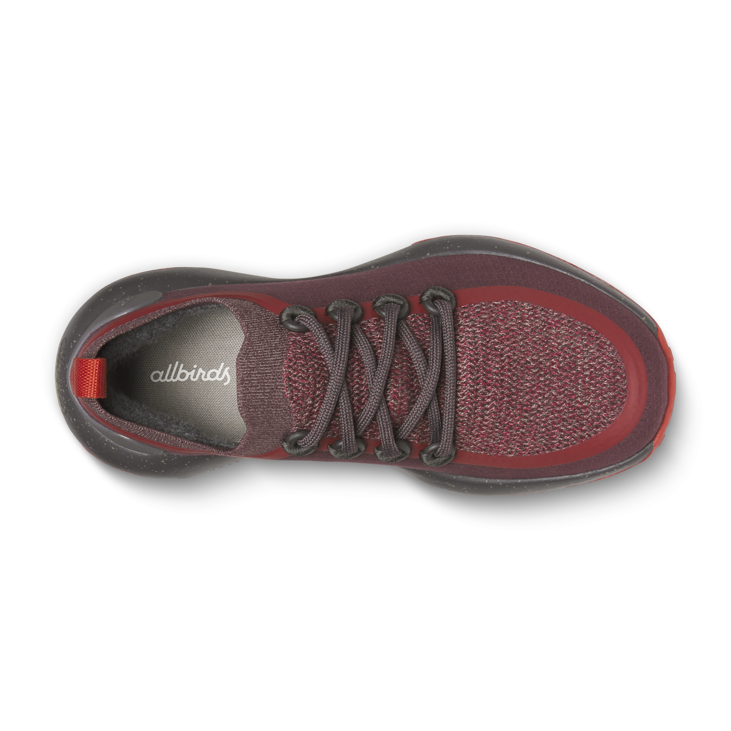 Women's Trail Runners - Deep Red (Dark Anthracite Sole) - Image 3