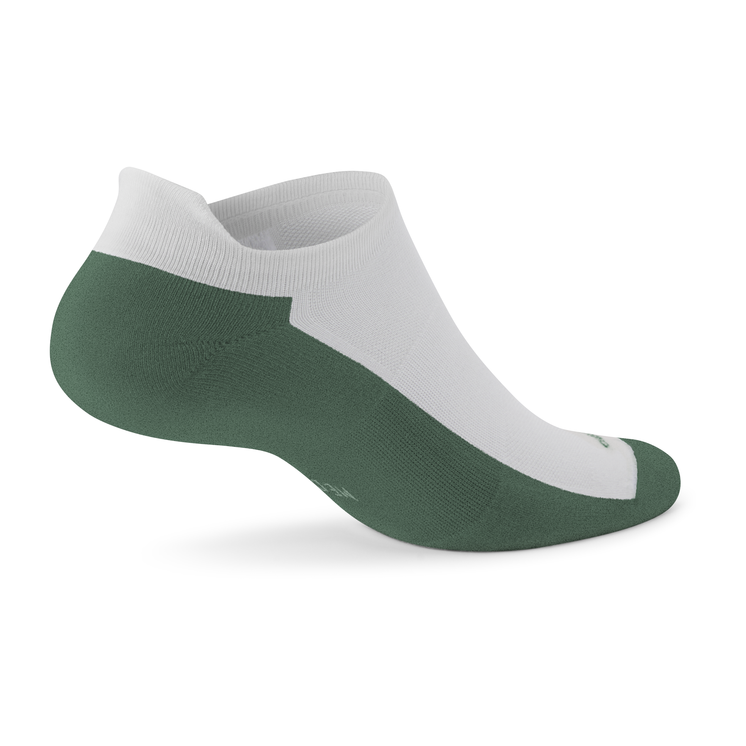 Anytime Ankle Sock - Blizzard (Verdant Green Sole) - Image 2