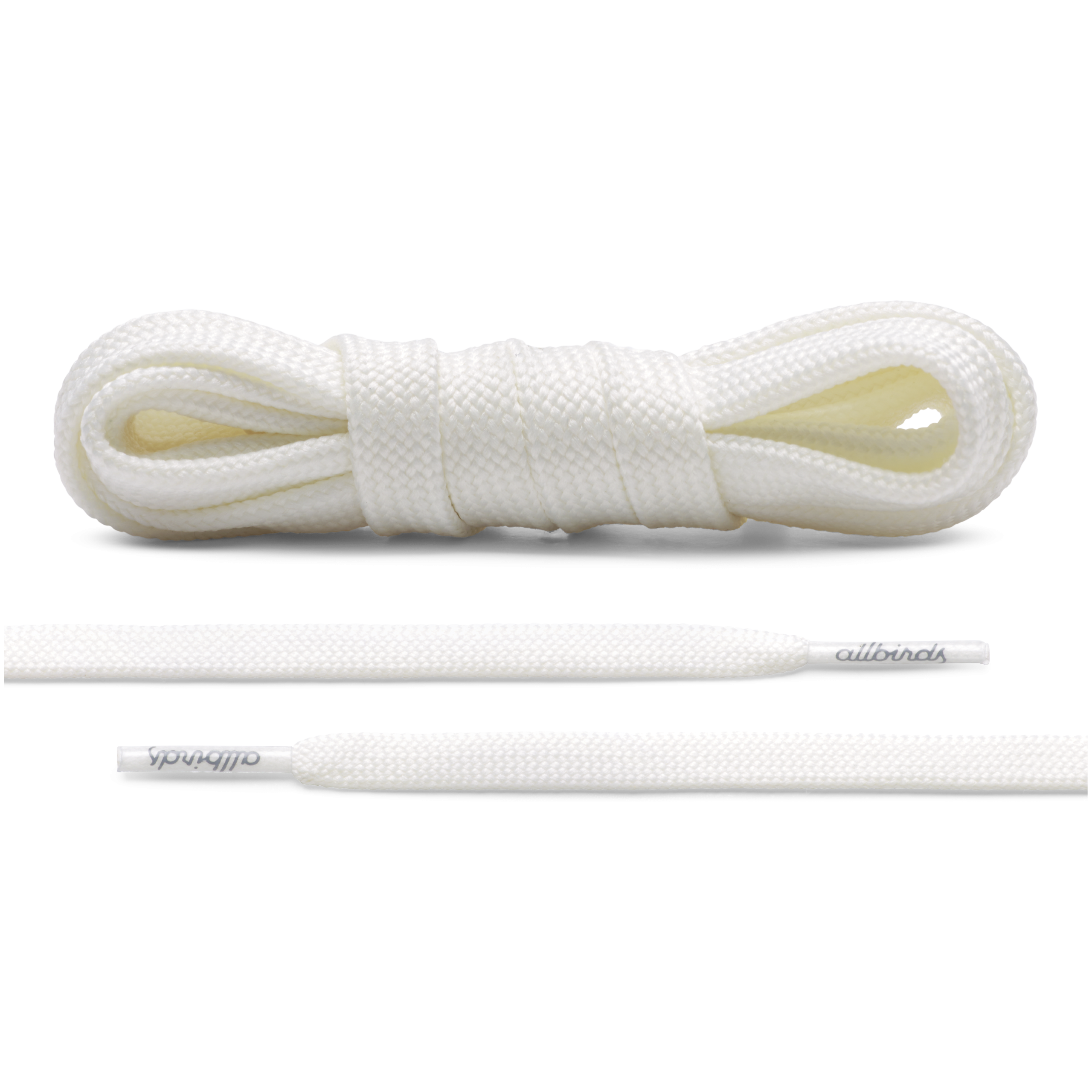 Allbirds Laces - Blizzard - Flat
